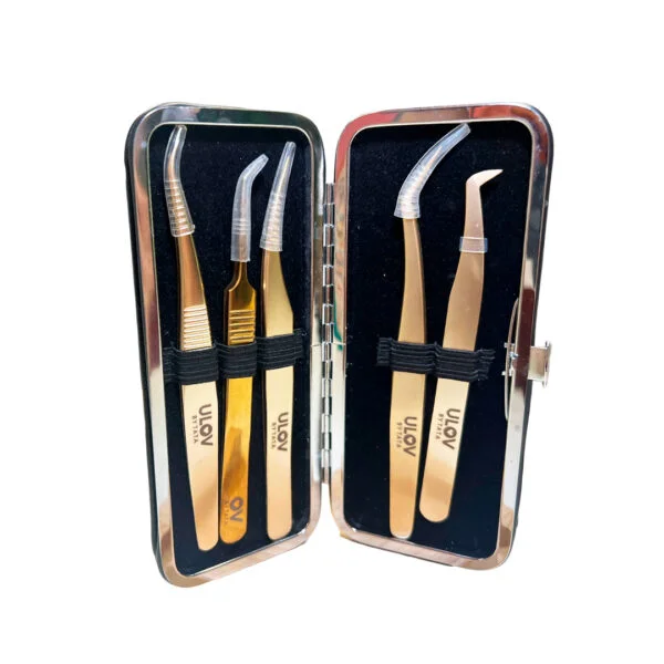 Eyelash extensions tweezers
