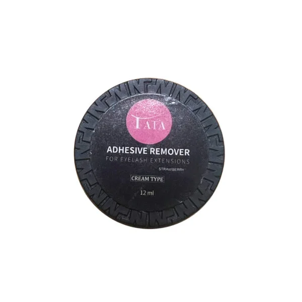 Eyelash extension cream remover
